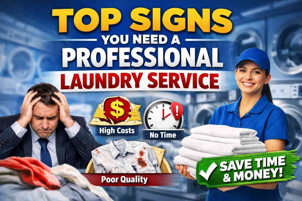 Top Signs You Need a Professional Laundry Service