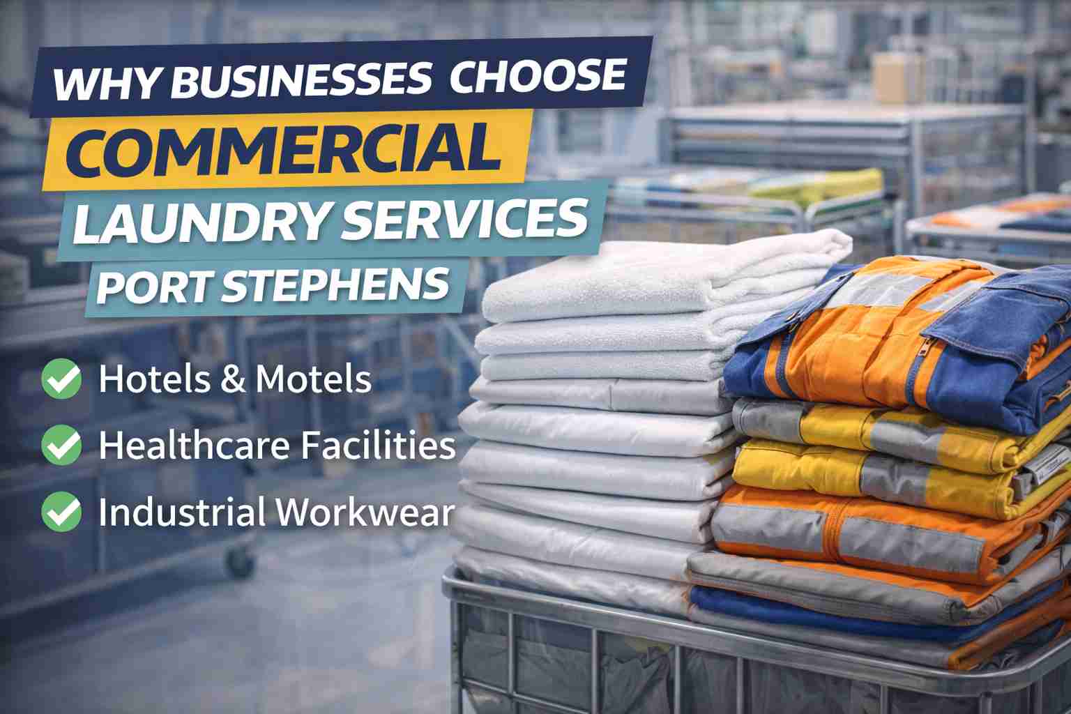 Why Businesses Choose Commercial Laundry Services
