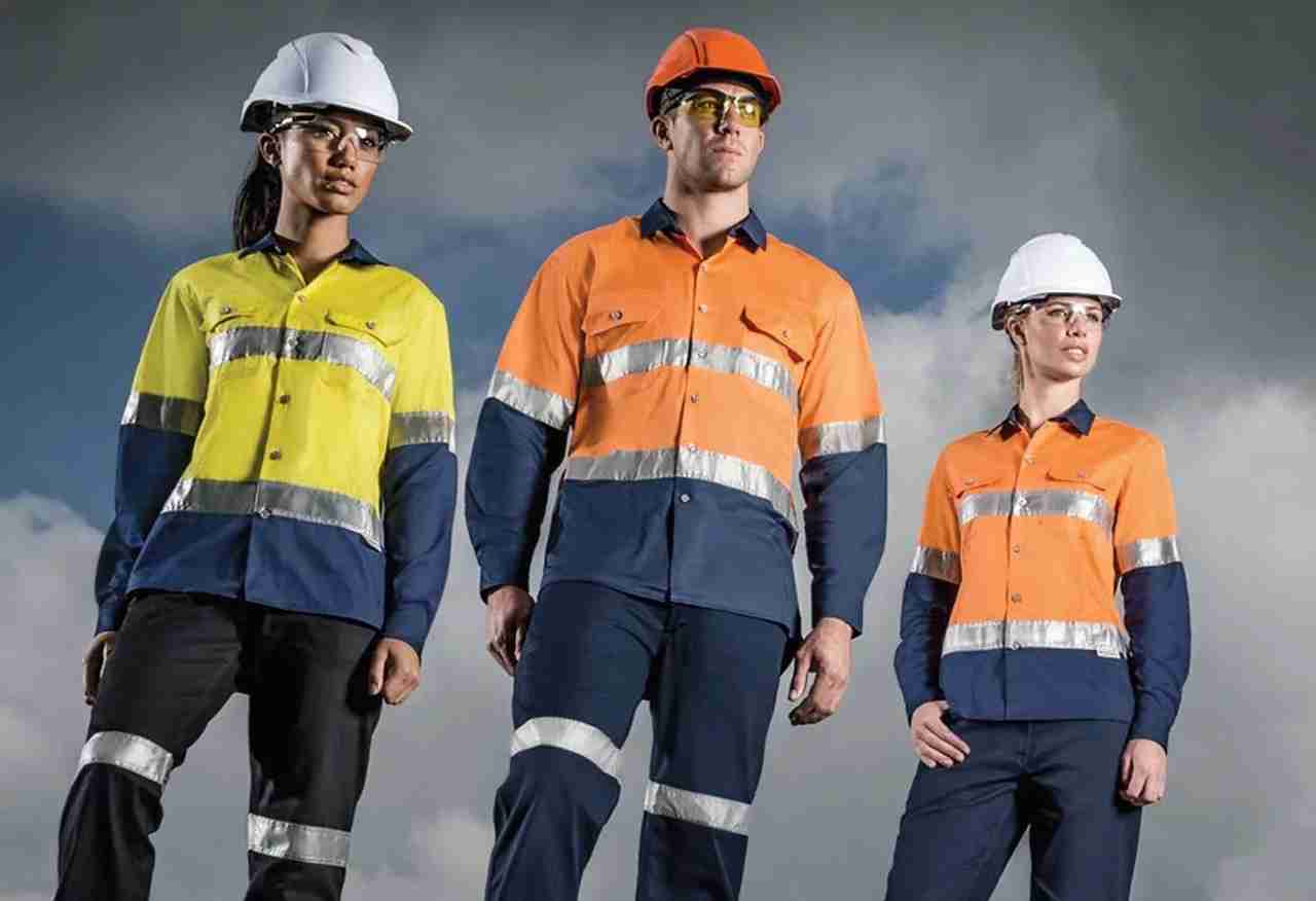 Scheduled pickup and delivery of mining uniforms for industrial sites